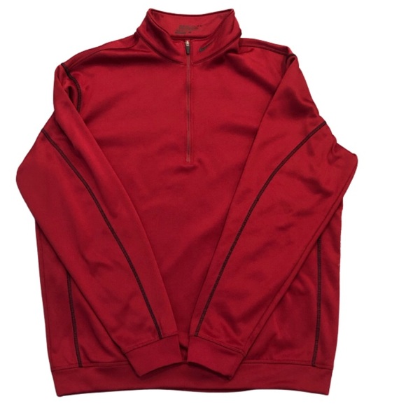 Nike Other - Men’s Nike Gold Red Sweater Size Large
